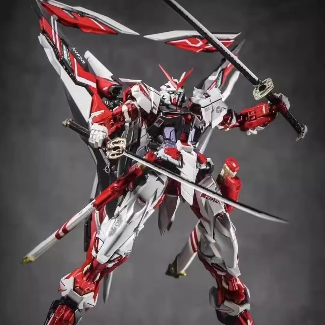 万代(bandai)大班新6601红异端高达模型mb强袭自由白雪姬飞翼拼装机甲