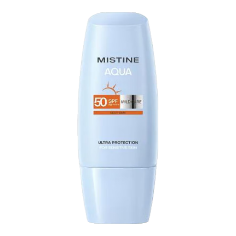 Mistine蜜絲婷【敏感肌專(zhuān)屬】防曬霜清爽保濕40ml SPF50 效期至26年3月