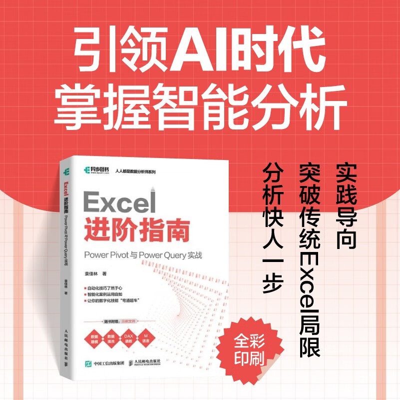 Excel 进阶指南：Power Pivot 与 Power Query 实战（异步图书出品）