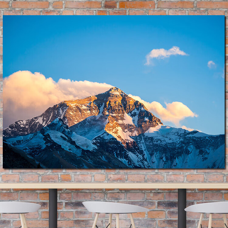 qomolangma 1002 120*80厘米 油画布/不配轴/送双面胶