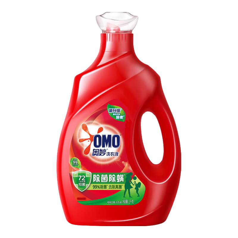 奥妙（OMO） 除菌除螨酵素洗衣液6斤 72小时长效抑菌 99%除菌除螨
