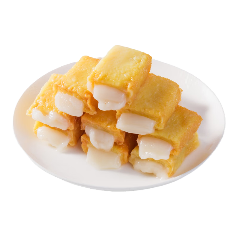 永圆麻吉烧 年糕夹包心鱼丸子火锅食材关东煮串 麻吉烧 0.48kg 44.8元