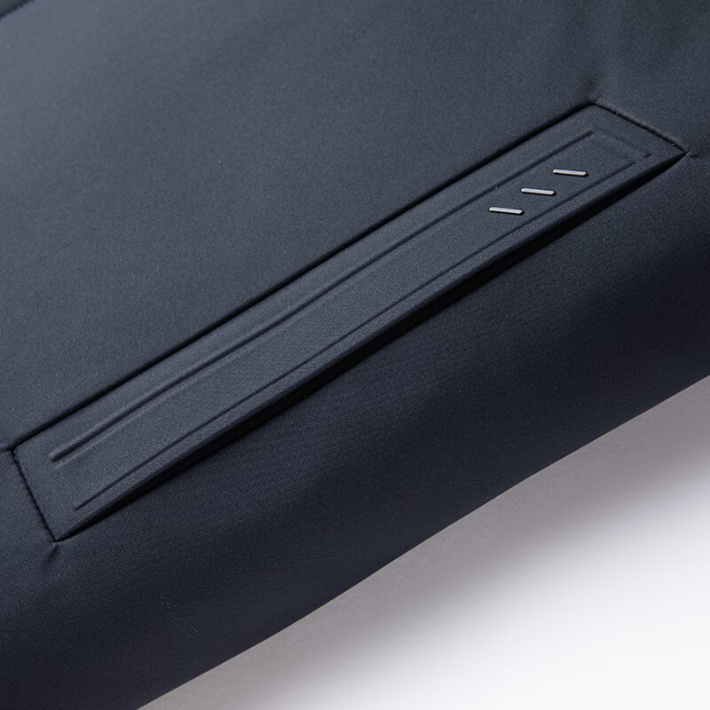 罗蒙（ROMON）一衣五穿可拆卸内胆连帽鹅绒羽绒服男士冬款中长款保暖加厚外套 7Y147Q26藏青色 185(适合160-180斤)