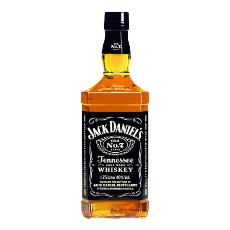 杰克丹尼（Jack Daniels）美國田納西州 調和型 威士忌 40度 洋酒 黑標 1.75L*1 送禮