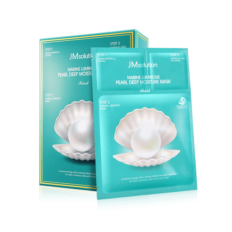 JMsolution肌司研海洋珍珠三部曲补水面膜10片/盒生日礼物
