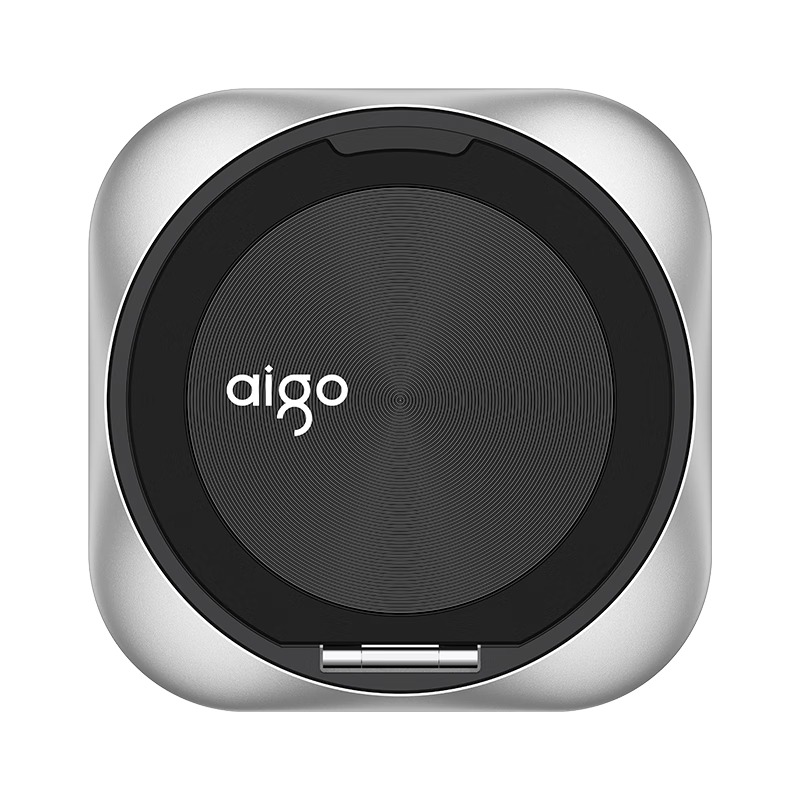 爱国者（aigo）1TB 磁吸式手机支架移动固态硬盘（PSSD）P5 USB3.2读速高达2000MB/S 直连手机平板笔记本电脑