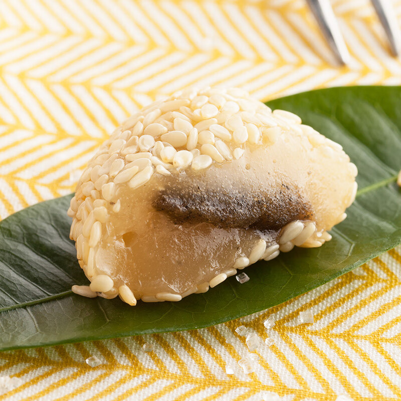 隽颜堂御食园麻团500g老北京特产花生黑芝麻糯米团北京小吃特产麻薯