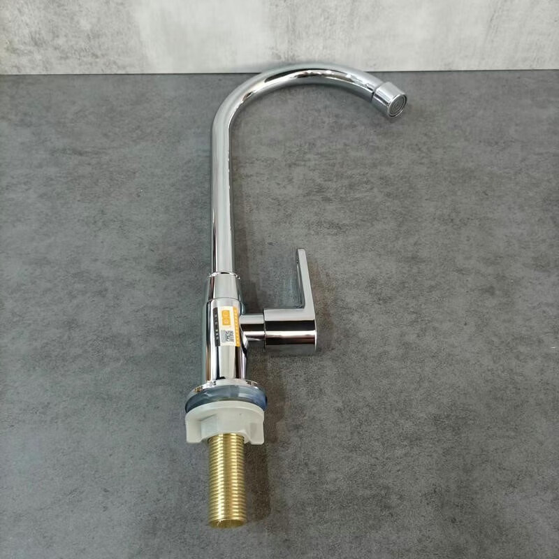 日丰上海卫浴洁具有限公司不锈钢洗菜盆水槽旋转全铜水龙头单冷水