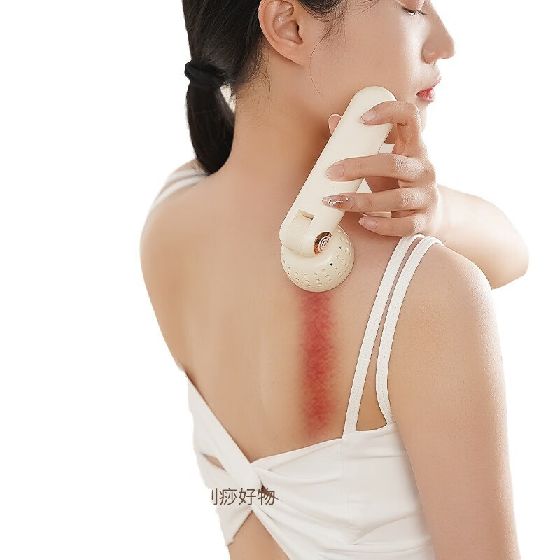 艾灸仪刮痧仪多功能砭石艾灸棒艾灸盒随身灸家用智能温灸熏蒸仪器 艾灸刮痧仪+28个艾柱+1瓶精油