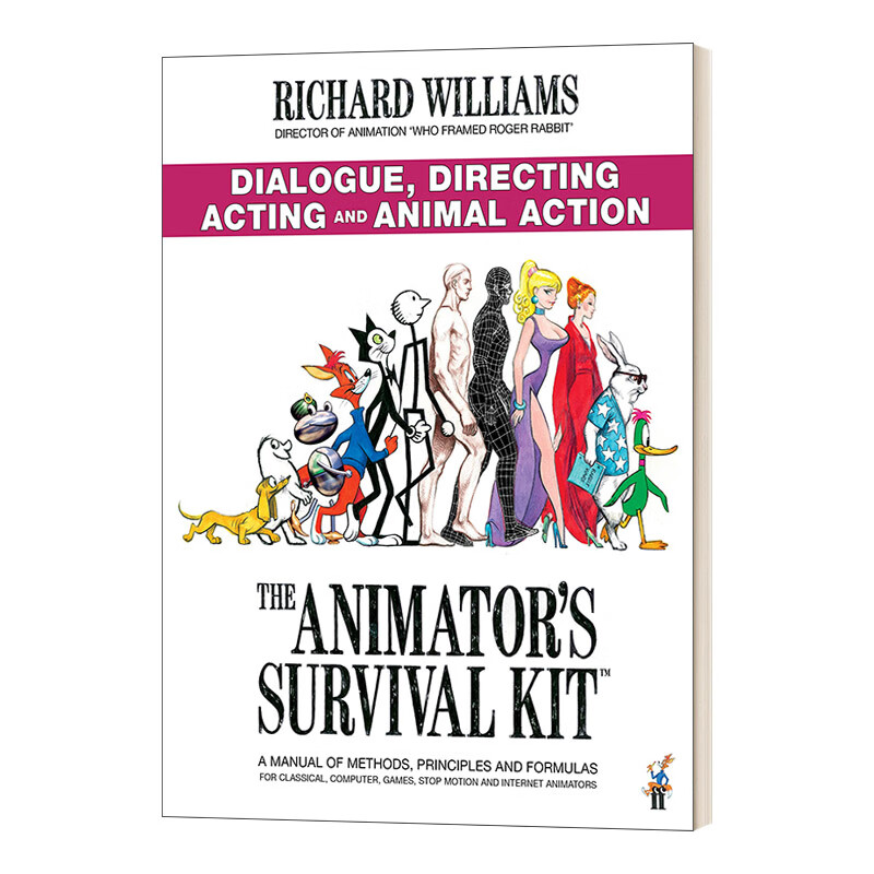 进口原版 the animators survival kit 动画基础技法对话,导演,表演