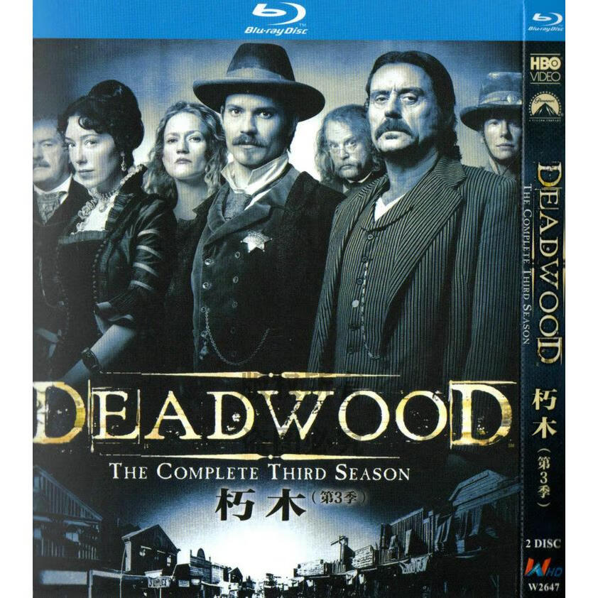 美国西部犯罪电视剧 朽木1-3季 蓝光bd高清6碟片