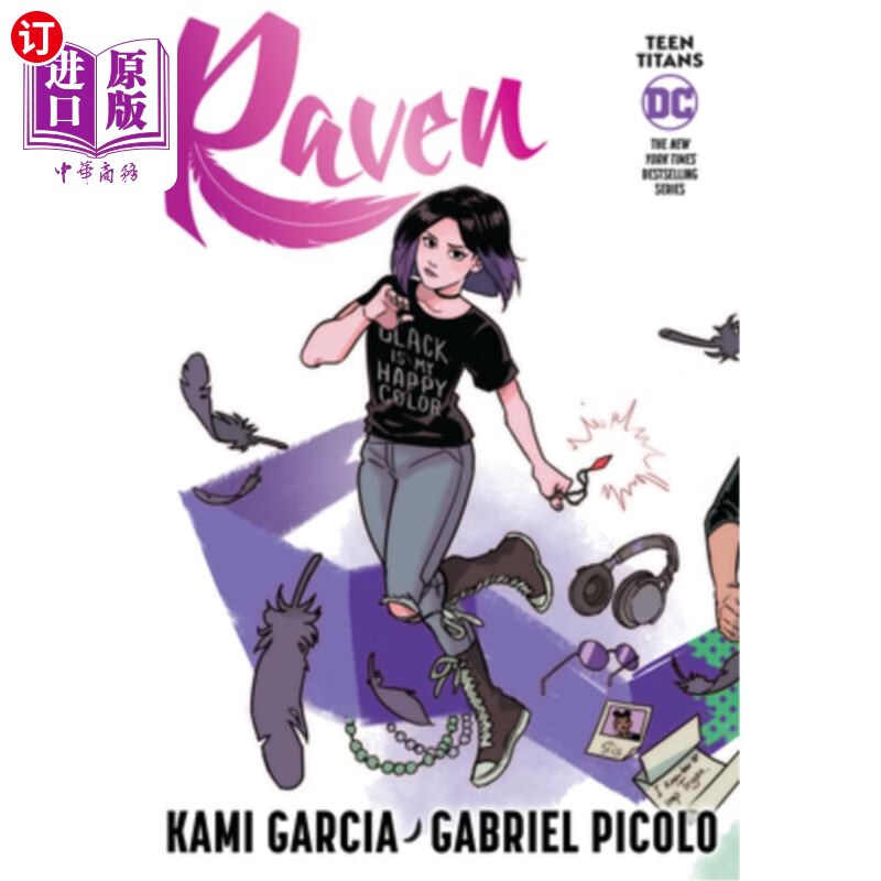 海外直订teen titans: raven (connecting cover edition) 少年泰坦