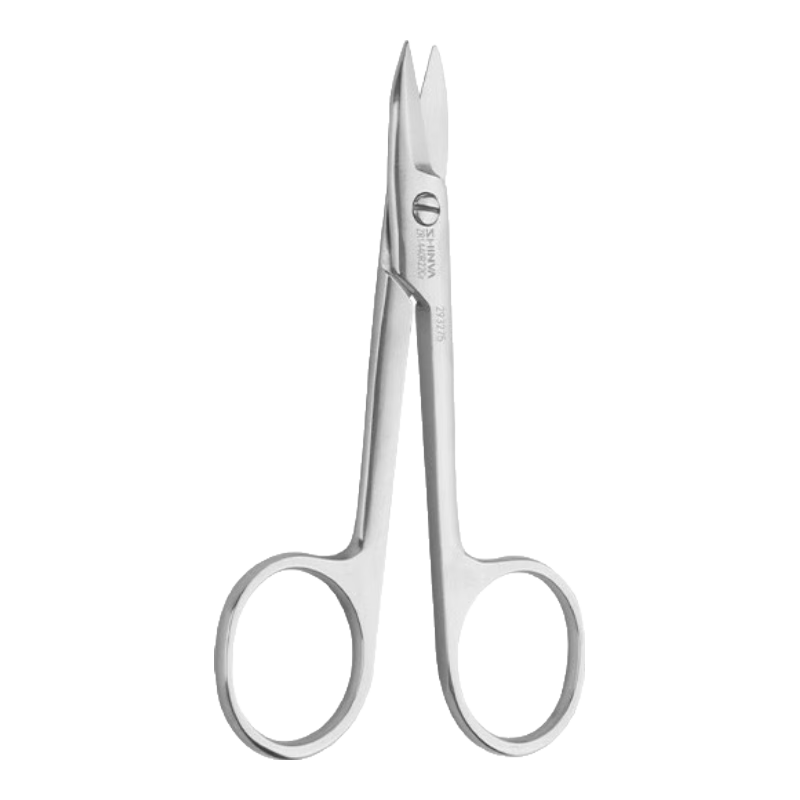 新華醫(yī)療（shinva）牙科剪金冠剪醫(yī)用不銹鋼剪刀直彎頭口腔科手術(shù)器械器械 11厘米 直頭 金冠