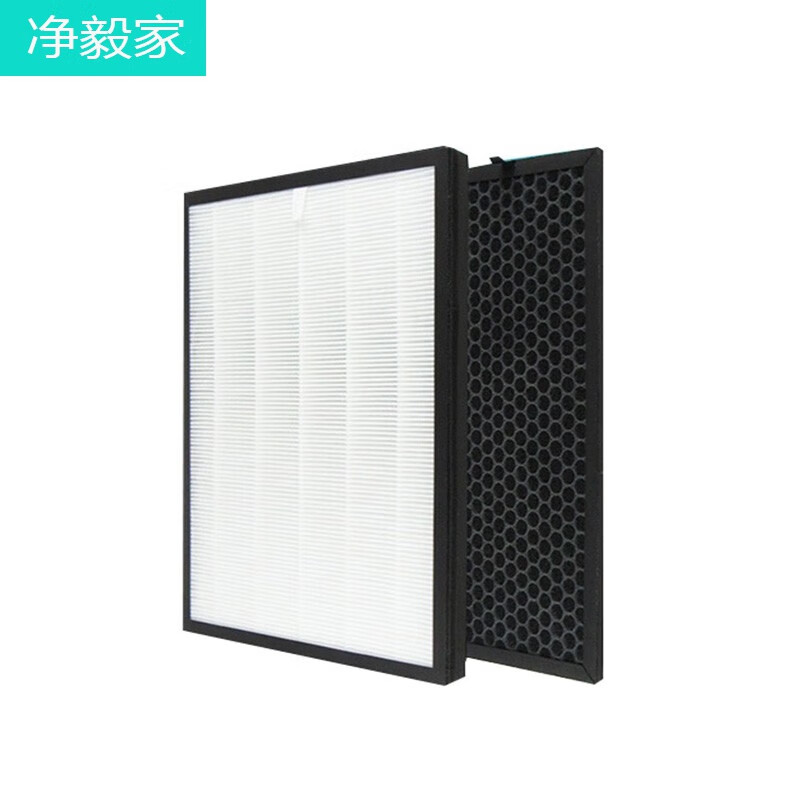 净毅家适配格瑞卫康空气净化器过滤网滤芯 GW9616机型滤网(4个装)