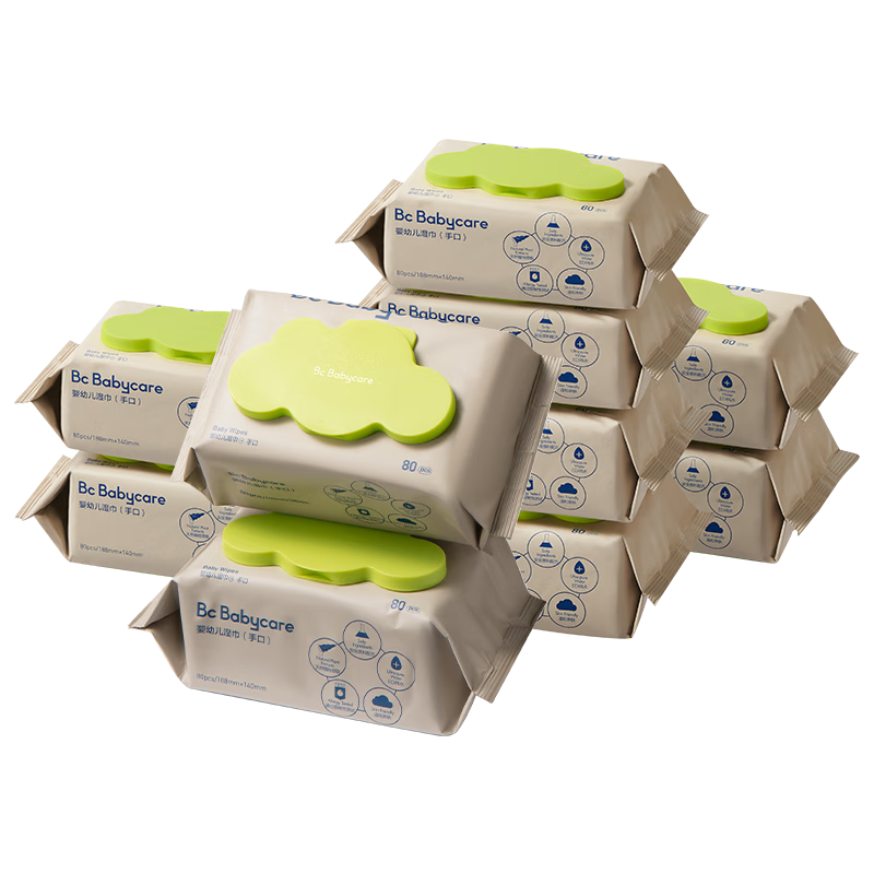 babycare Ӥ��ʪ�� �������ֿ�ʪֽ�� 80�� 10�� 35.91Ԫ