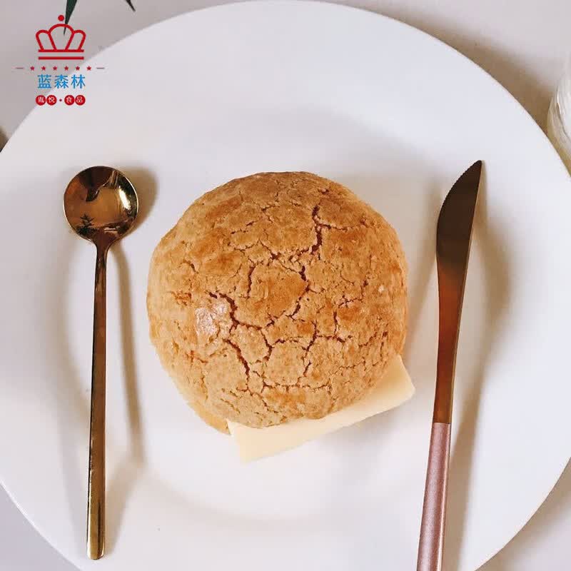 隽辰堂手工港式冰火菠萝包汉堡面包胚菠萝油传统广式早餐零食西餐茶