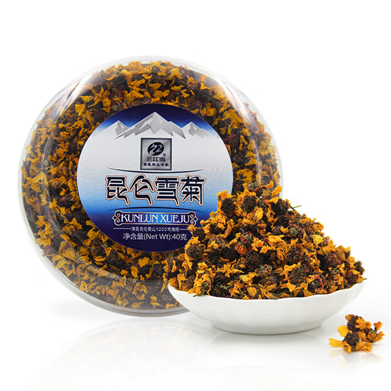 三江雪昆仑雪菊高海拔血菊花胎菊40g盒装精选胎菊花茶