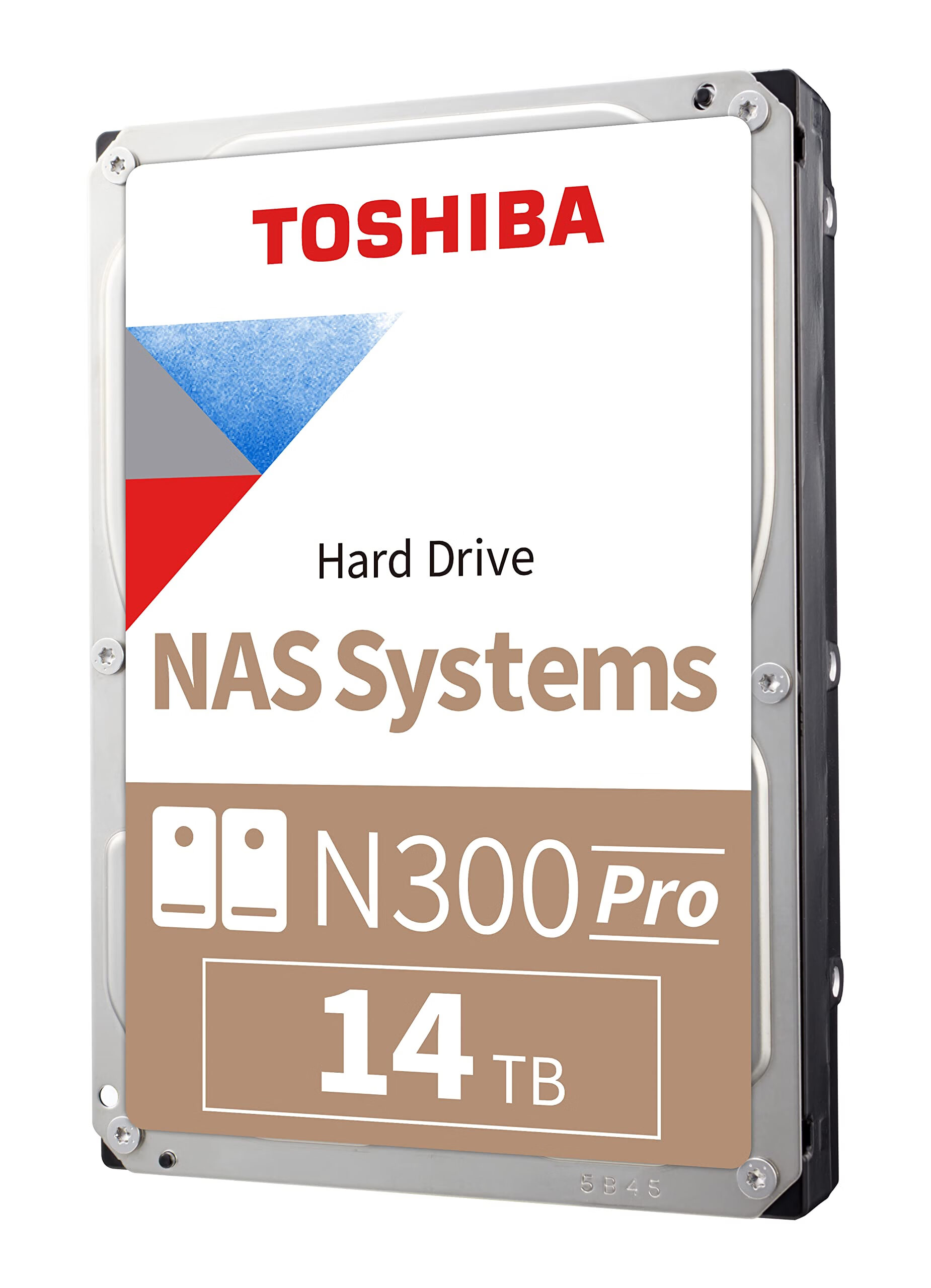 TOSHIBA 东芝 N300 PRO 14TB 大型商务NAS 3.5英寸 CMR SATA 6GB/s 7200RPM 512MB缓存