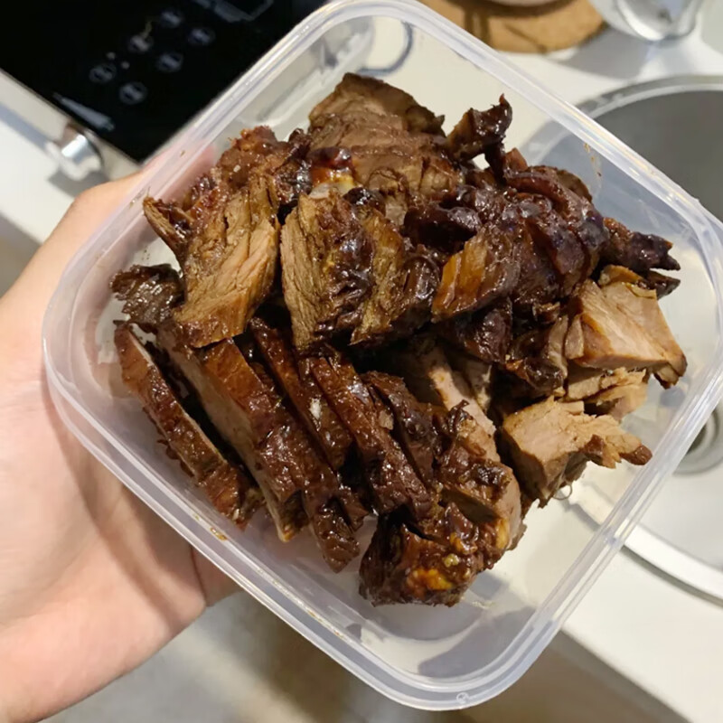 坛坛乡上海光明邨大酒家招牌酱牛肉300g卤味牛肉熟食健身牛肉开袋即食
