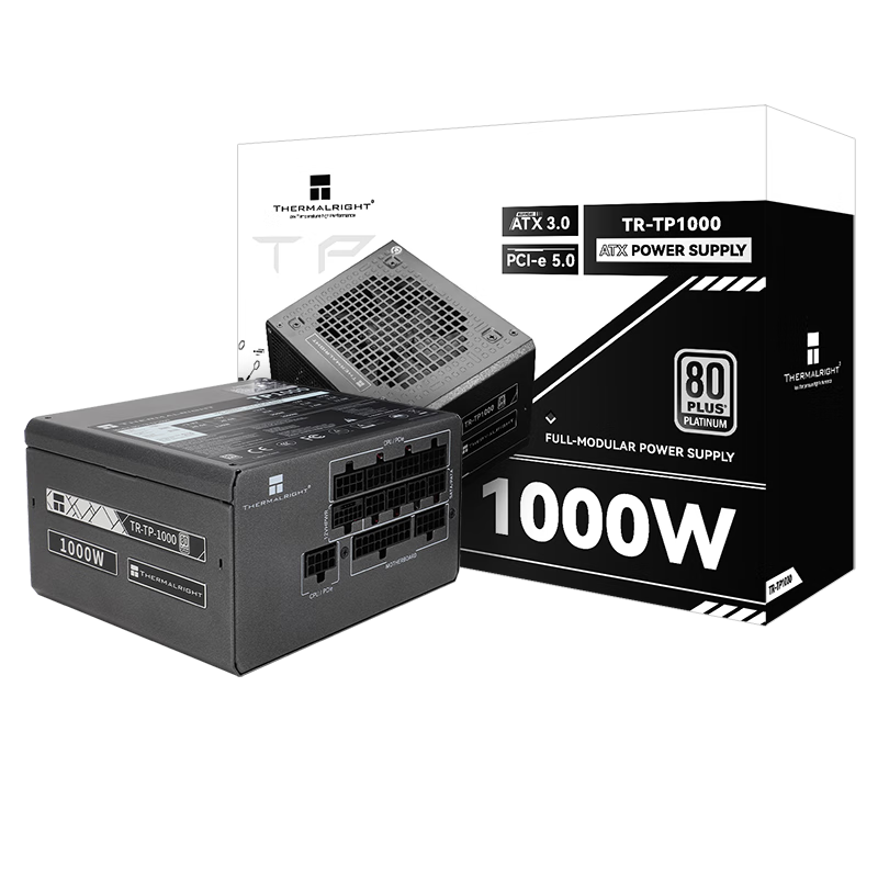 Thermalright/ TR-TP1000 ׽ȫģ ATX3.0Դ 1000W TR-TP1000ʵ520.2Ԫ