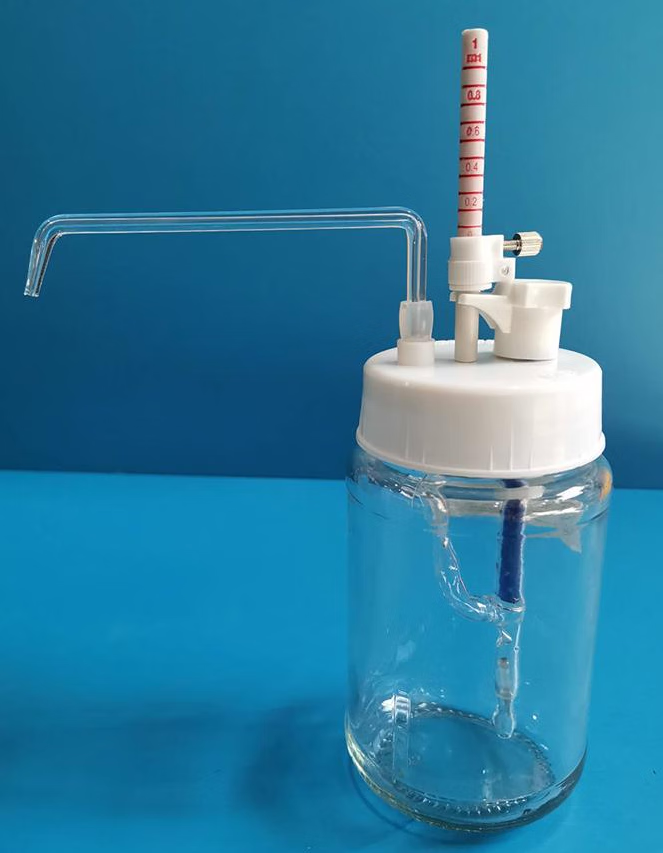 可调定量加液器瓶口分液器配透明/棕色玻璃瓶配塑料瓶0-25ml套筒 含税