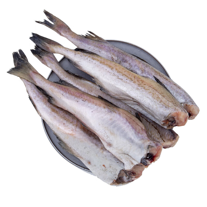 晶最无头三去鳕鱼整条海鱼新鲜明太鱼3斤冷冻深海雪鱼 明太鱼3斤