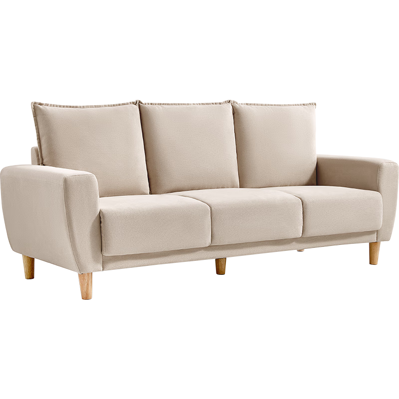 ���ϼҾ�ԭ����ľҵ����ɳ�� ��Լ�ִ�˫��λɳ�� �����С����ɳ��LS075 ���׻�ɫ|�޲���LS075SF6 ����