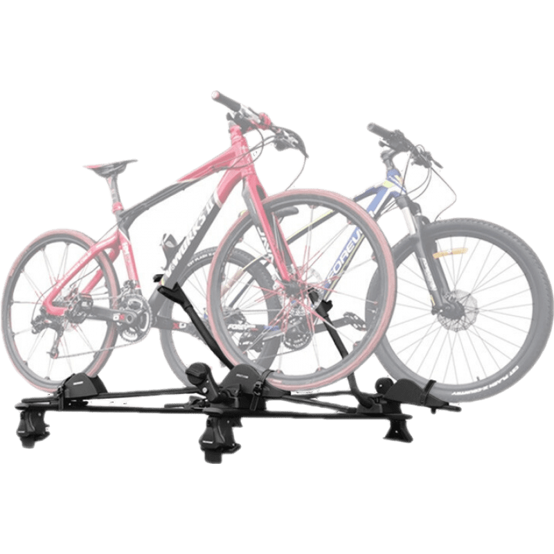 沭白【高质量】适用于车顶自行车架 轿车suv公路越野车山地车载自行车 黑色