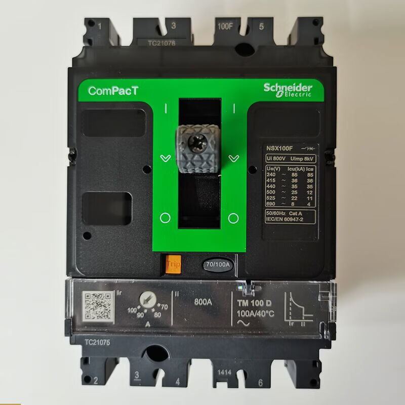 施耐德塑壳断路器空气开关nsx新款f型3p 63a100a160a250a400~630a 25a