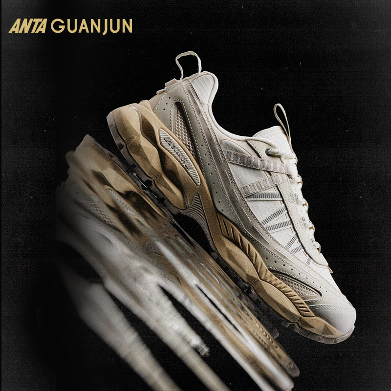 安踏(anta)【王一博同款】ag02丨全天候系列男女休闲鞋运动鞋 象牙白