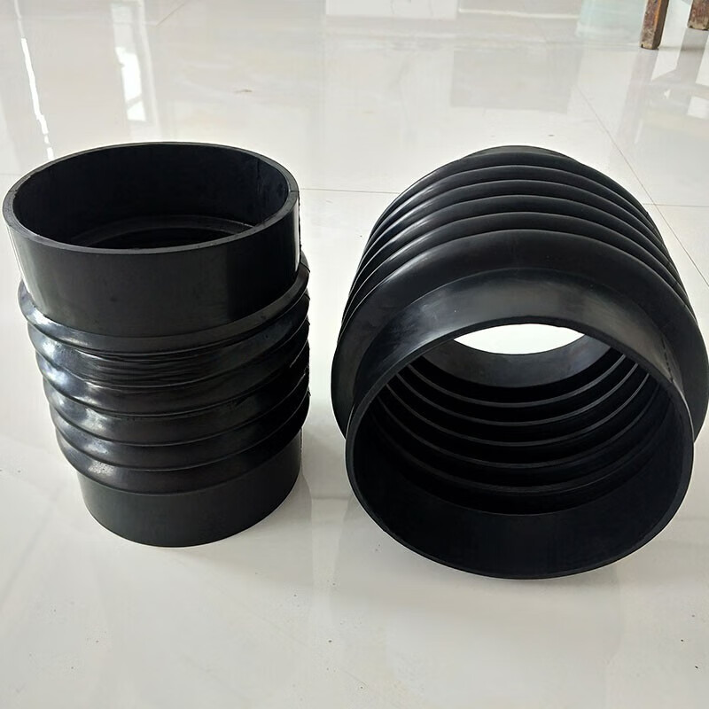 chuangpan内径160 橡胶伸缩管波纹管pvc管道连接软管桥梁管道改建排水