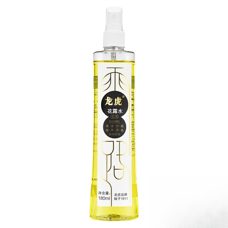 龙虎花露水喷雾止痒清凉舒爽夏季居家常备中华花露水 1瓶花露水180ml