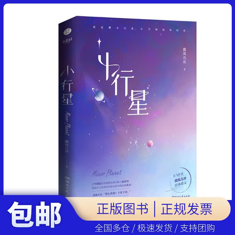 微风几许凌澈许棠舟青春小说实体书 小行星 微风几许