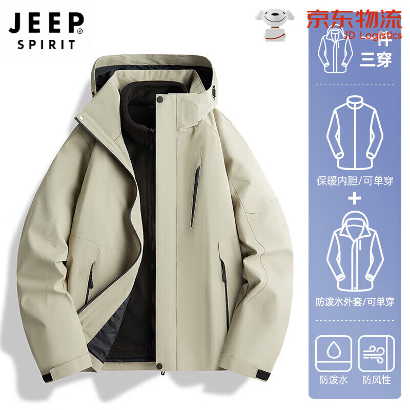 ���ڲ�����JEEP SPIRIT���ճ��п��·���Ů����һ��ˮ���޴��ﶬ�����»����ɽ������ ����-ץ���ڵ�����Ůͬ� 5XL