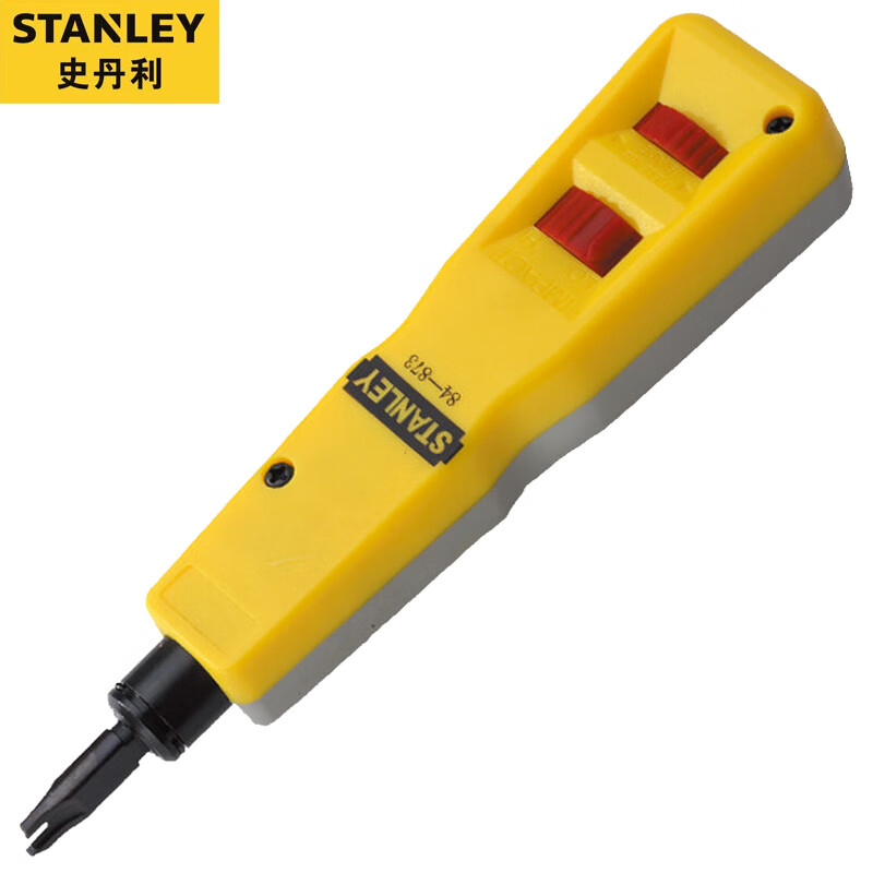 史丹利（STANLEY）端子板打线器多功能压线器打线刀打线钳网络模块卡接刀84-873-22 84-873-22