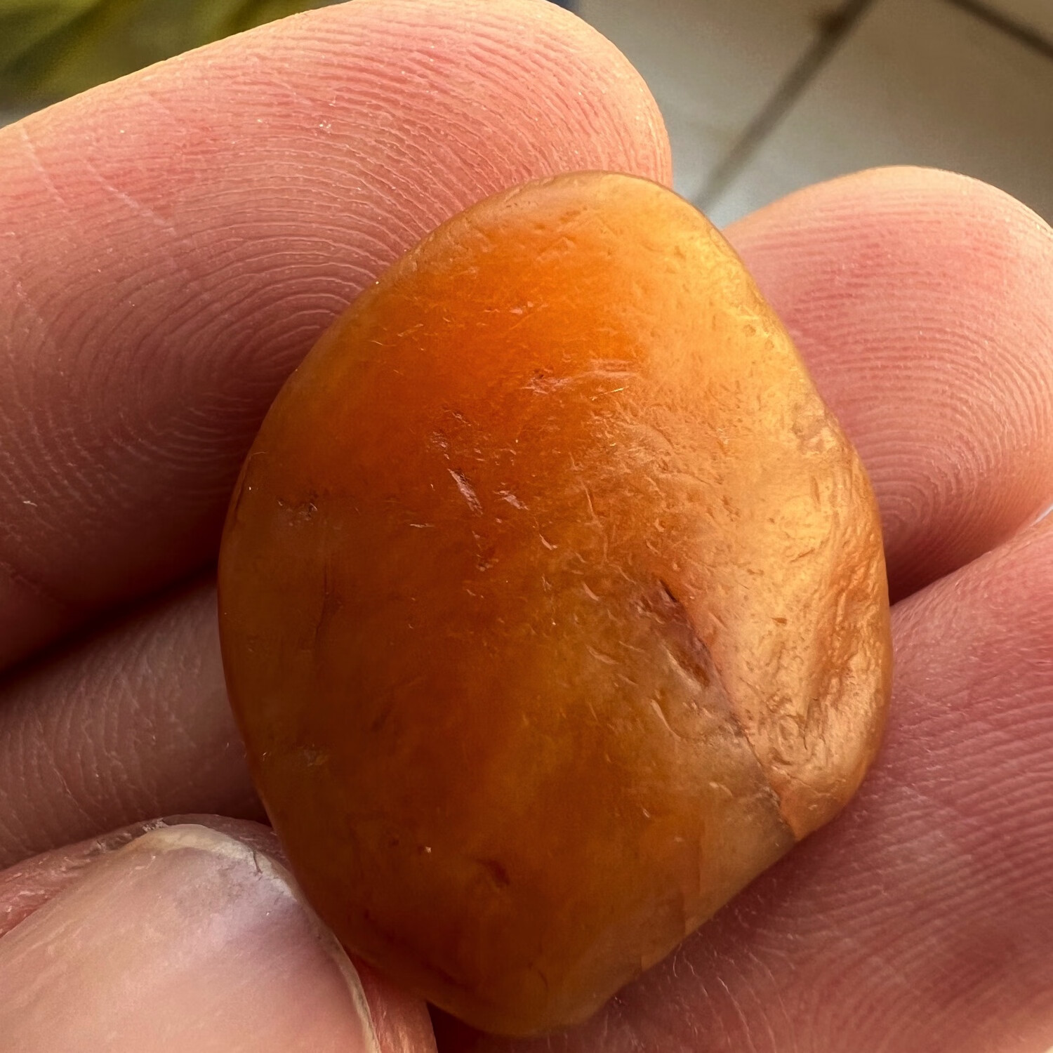 福建寿山田黄石原石5.78克