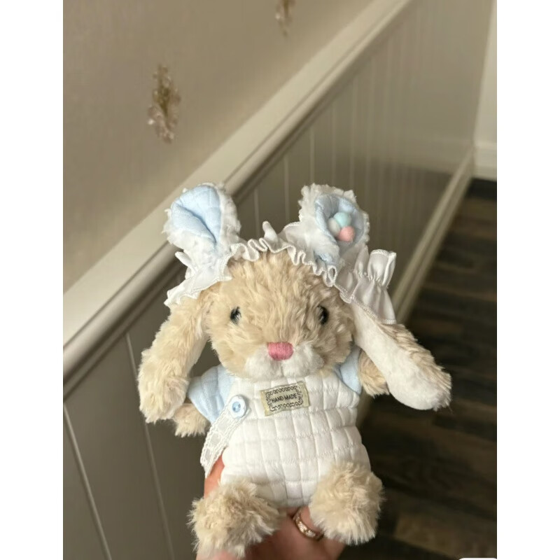 20cm蓝色爬爬服 发带 没有兔子 只有衣服