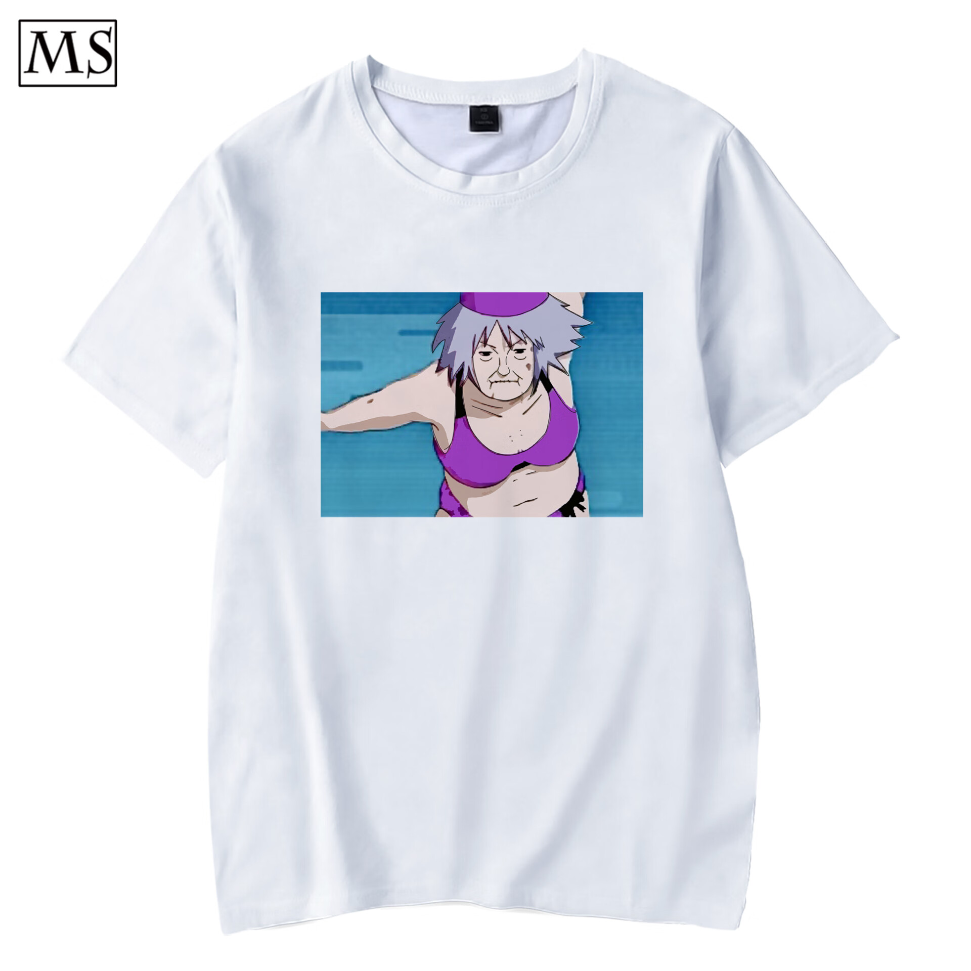 忍者联名短袖四代目卡卡西斑鸣人佐助宇智波鼬带土雏田t恤 泳装千代 s