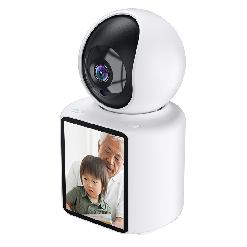 纽曼无线AI摄像头家用室内家庭高清双向视频通话手机远程监控器360度无死角带夜视全景语音可视频对话