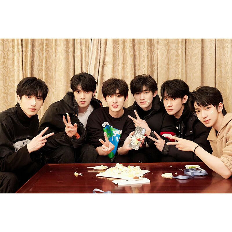 好沐音(haomuyin)时代少年团拼图300片520片1000片木diy周边tnt生日礼