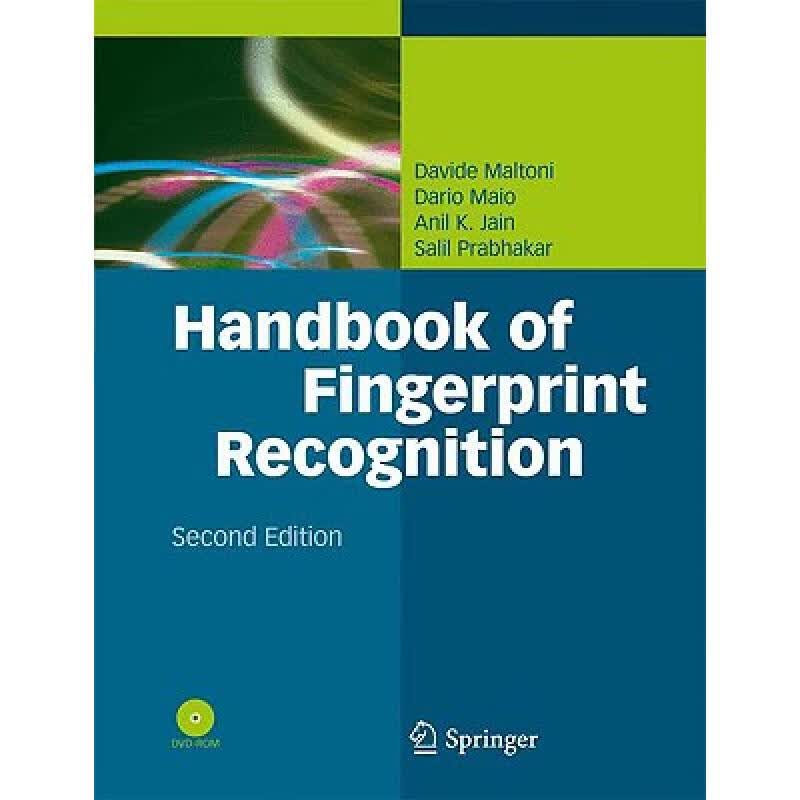 预订 Handbook of Fingerprint Recognition