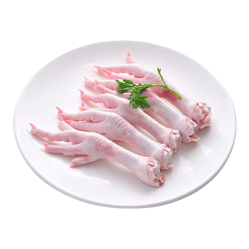 圣农 鸡长爪 净重2斤 冷冻 白羽鸡卤鸡爪柠檬鸡爪食材 烤鸡爪 清真
