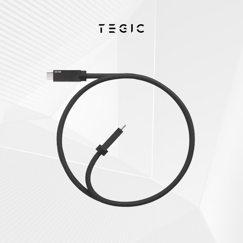 TEGICUSB3.1全功能数据线1.2米10Gbps极速传输Type-C 240W充电4K投屏