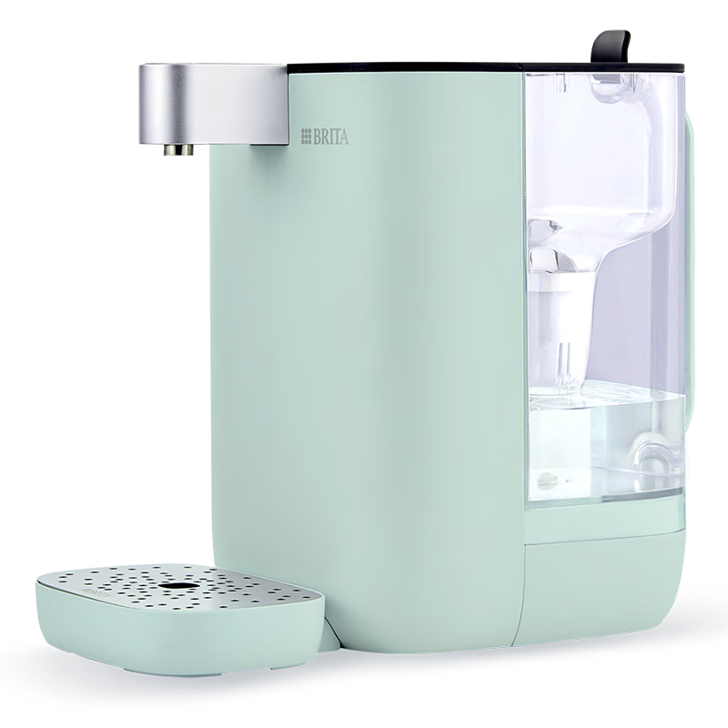 碧然德（BRITA） 台面净饮机即热直饮调温免安装台式净水器 绿色 +多效版滤芯6枚【含附件】
