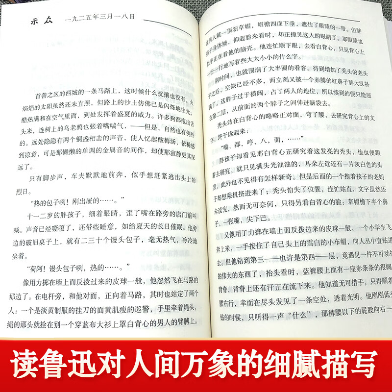 【严选】狂人日记 鲁迅小说全集 语文课本经典名著文学 狂人+朝花