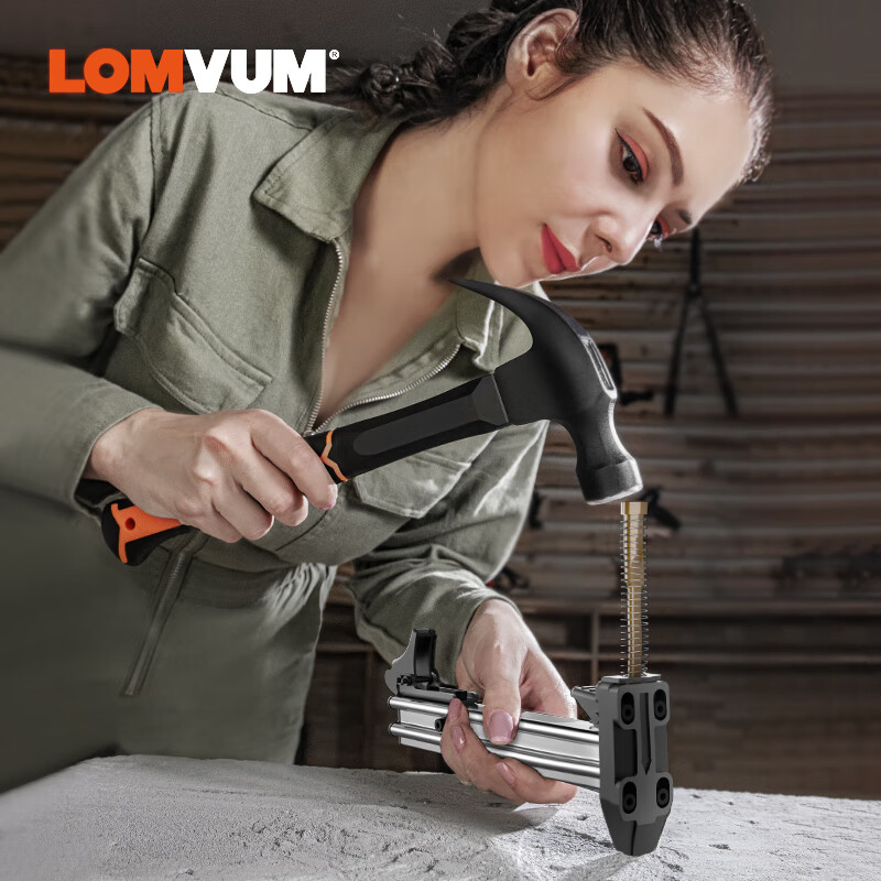 仁聚益龙韵手动线槽打钉枪打钉神器钢钉枪槽水泥墙木工钉线槽打钉子