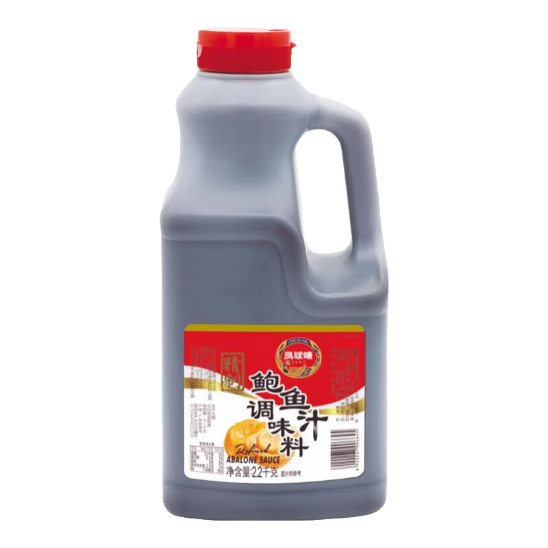 鳳球嘜（PHOENIX&EARTH） 鳳球嘜精制鮑魚汁2.2kg 炒菜做湯醬料代替蠔油商用大桶鮑汁 鮑魚汁 2.2kg*1桶