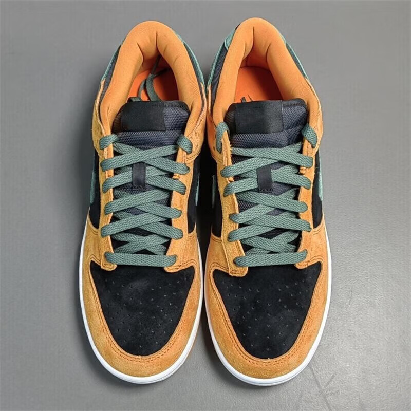 橙央dunk low sp ceramic黑橙拼接运动板鞋 男女休闲鞋 36