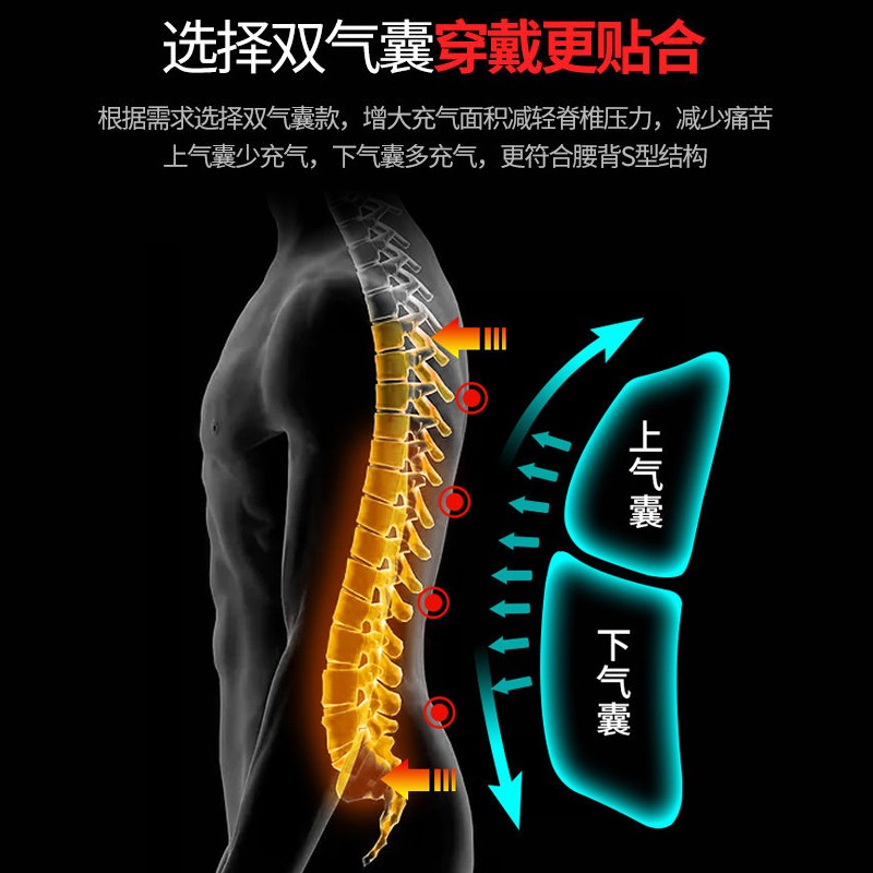 医用胸腰椎固定支具骨折护具支架脊椎可调节胸腰椎骶胸椎压缩性骨折手术后康复护腰胸部矫正外固定支具固定器 医用胸腰椎固定支具上下双气囊(顺丰快递)