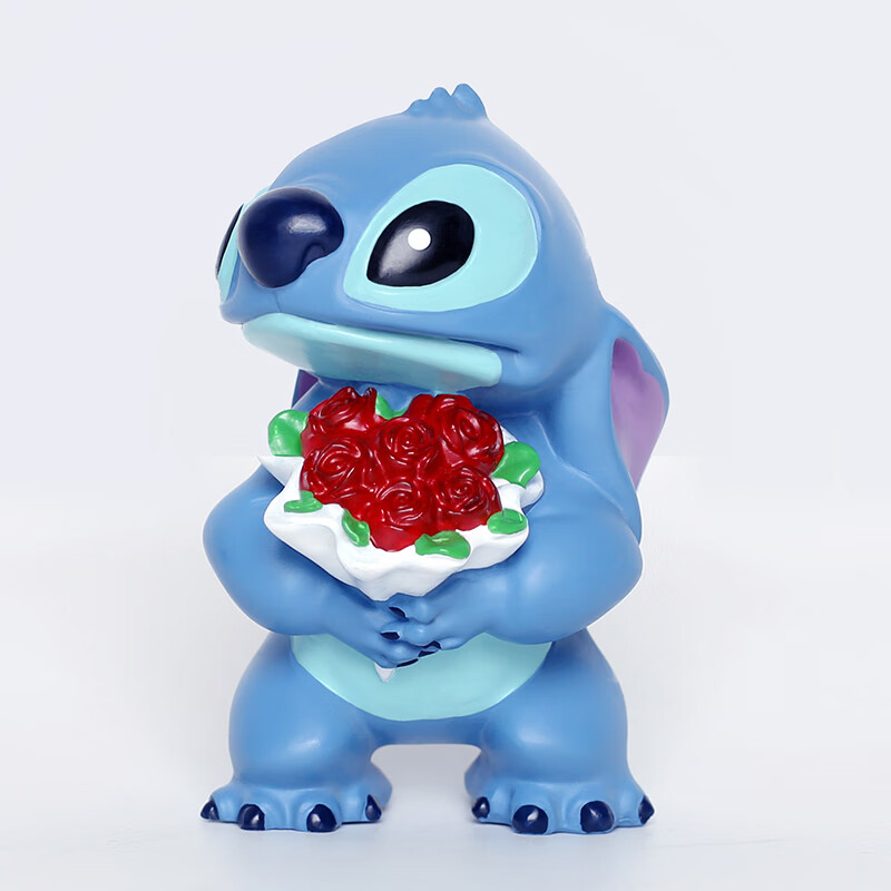 好沐音(haomuyin)迪士尼星际史迪奇潮玩玩偶公仔男女生生日礼物 捧